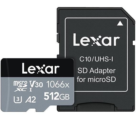 Lexar paměťová karta 512GB High-Performance 1066x microSDXC™ UHS-I