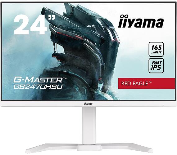 IIYAMA iiyama G-Master / GB2470HSU-W5 / 23,8" / IPS / FHD / 165Hz / 0,8ms / White / 3R