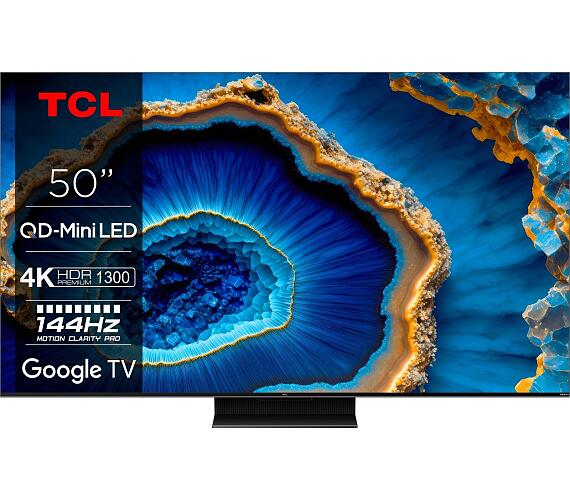 TCL 50C803 + SledováníTV na 6 měsíců*