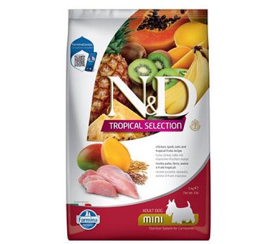 N&D TROPICAL SELECTION DOG Adult Mini Chicken 5kg
