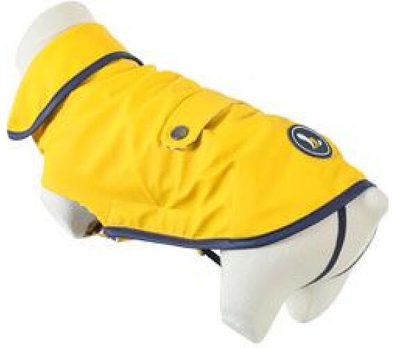 Obleček pláštěnka pro psy ST MALO žlutá 25cm Zolux