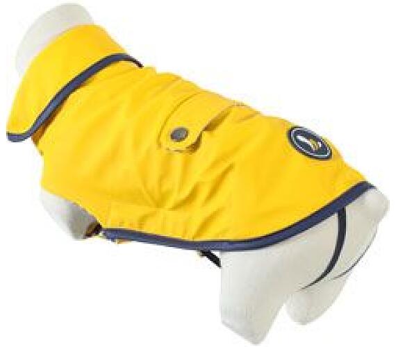 Obleček pláštěnka pro psy ST MALO žlutá 35cm Zolux