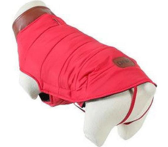 ZOLUX Obleček prošívaná bunda pro psy LONDON červená 25cm Zo