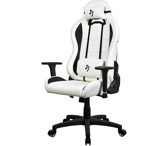 AROZZI herní židle TORRETTA Soft PU/ polyuretanový povrch/ bílá (TORRETTA-SPU-WT)