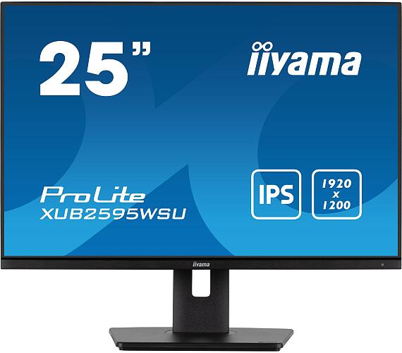 IIYAMA iiyama ProLite / XUB2595WSU-B5 / 25" / IPS / FHD / 75Hz / 4ms / Black / 3R