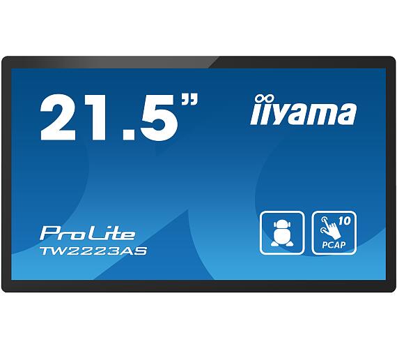 IIYAMA 22" iiyama TW2223AS-B1: PCAP,Android 12,FHD