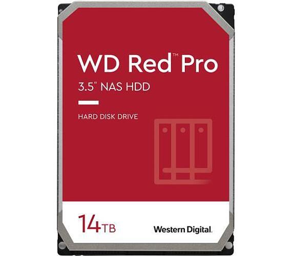 Western Digital WD Red Pro / 14TB / HDD / 3.5" / SATA / 7200 RPM/5R (WD142KFGX)