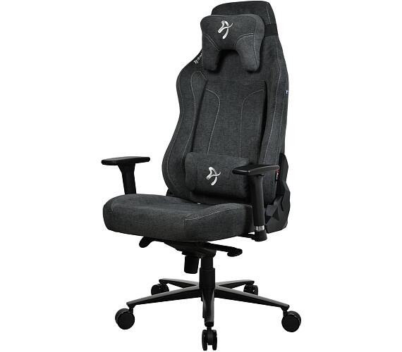 AROZZI herní židle VERNAZZA XL SoftFabric Dark Grey/ látkový povrch/ tmavě šedá (VERNAZZA-XL-SFB-DG) + DOPRAVA ZDARMA