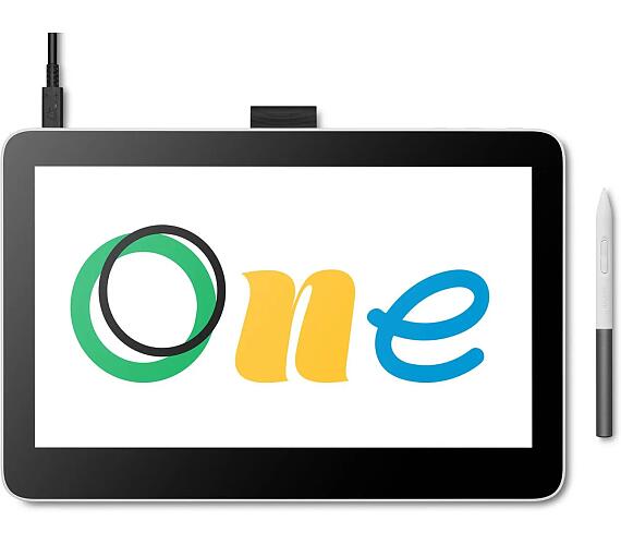 Wacom One 13 touch pen display (DTH134W0B)