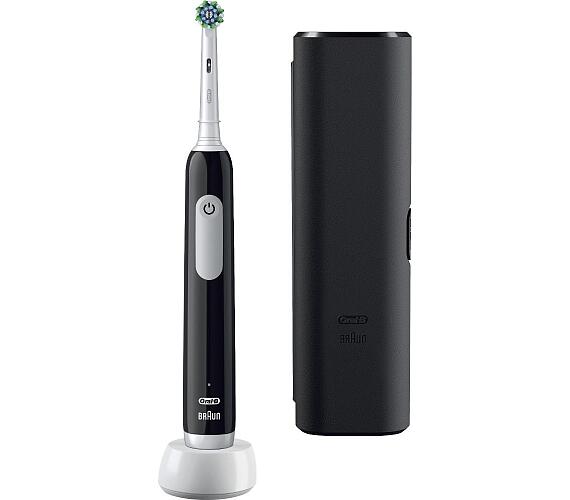 Zubní kartáček ORAL B Pro Series 1 Black + pouzdro Oral-B