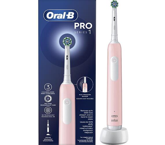 Zubní kartáček ORAL B Pro Series 1 Pink Oral-B