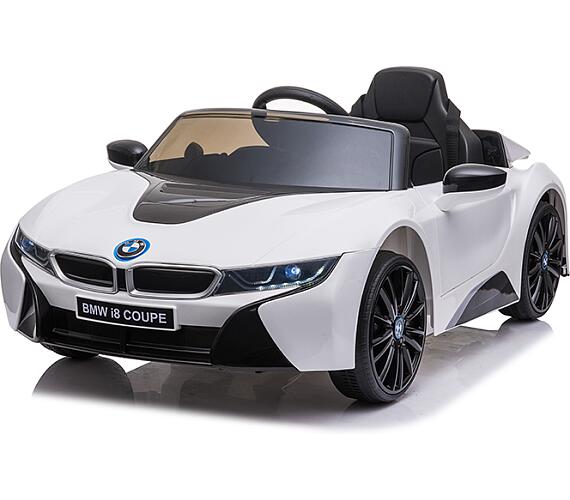 Dětské elektrické auto BMW i8 Coupe bílá/white ELJET + DOPRAVA ZDARMA