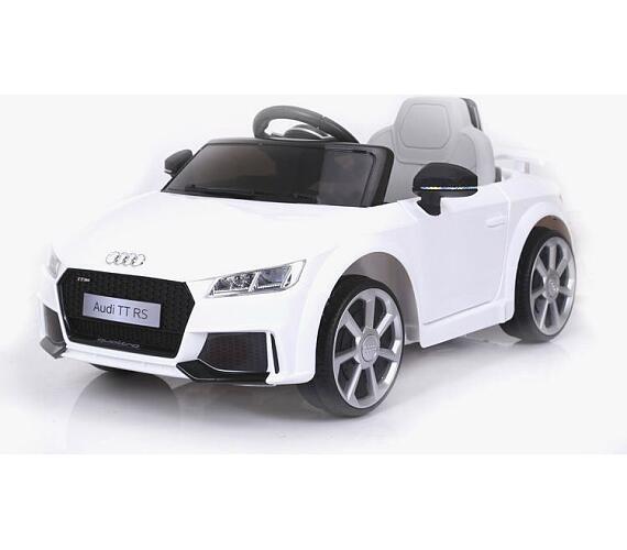 Dětské elektrické auto Audi TT RS bílá ELJET + DOPRAVA ZDARMA
