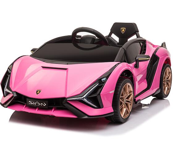 Dětské elektrické auto Lamborghini Sian růžový/pink ELJET + DOPRAVA ZDARMA