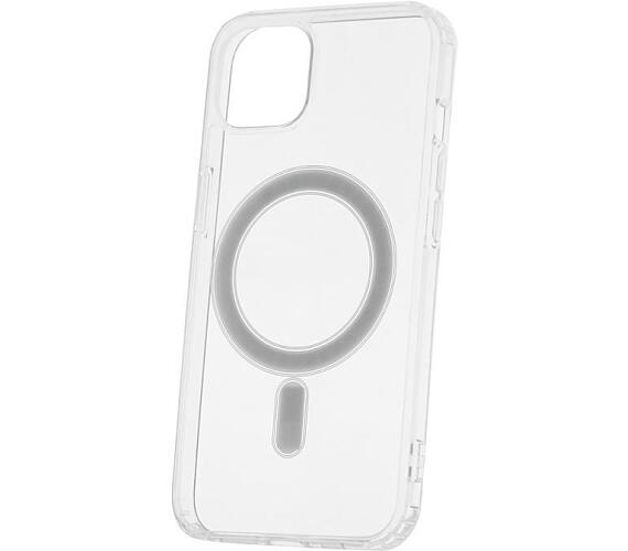 Silikonové TPU pouzdro Mag Anti Shock 1,5 mm pro iPhone 15 Plus transparentní CPA