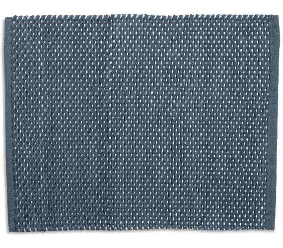 Kela Koupelnová předložka Miu směs bavlna/polyester kouřově modrá 65,0x55,0x1,0cm KL-24728