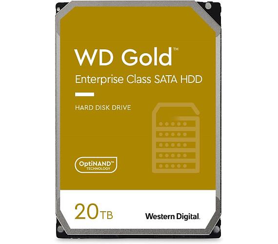 Western Digital WD Gold Enterprise / 20TB / HDD / 3.5" / SATA / 7200 RPM/5R (WD202KRYZ)
