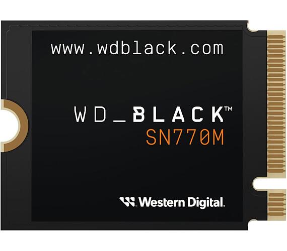 Western Digital WD Black SN770M/500GB/SSD/M.2 NVMe/Černá/5R (WDS500G3X0G)