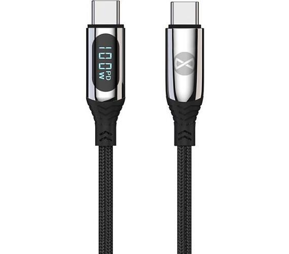 Forever USB-C/USB-C 1m 100W černý
