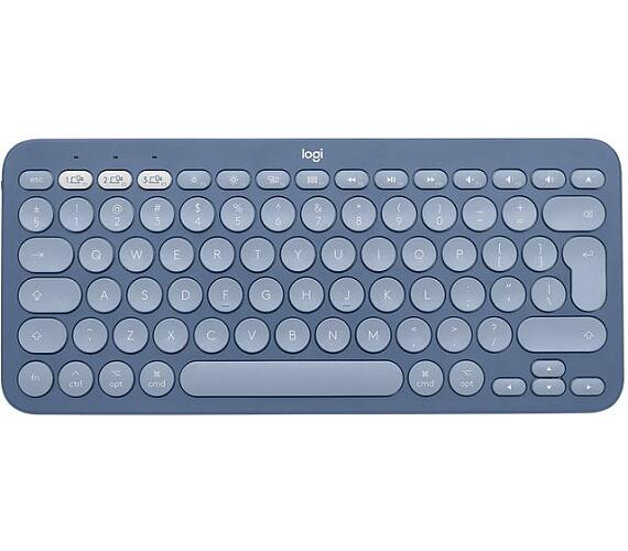 Logitech K380 Multi-Device Bluetooth Keyboard - BLUEBERRY - CZE-SKY (920-011180CZS) + DOPRAVA ZDARMA