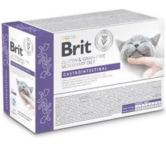 Brit Veterinary Diets Brit VD Cat Pouch fillets in Gravy Gastrointest 12x85g