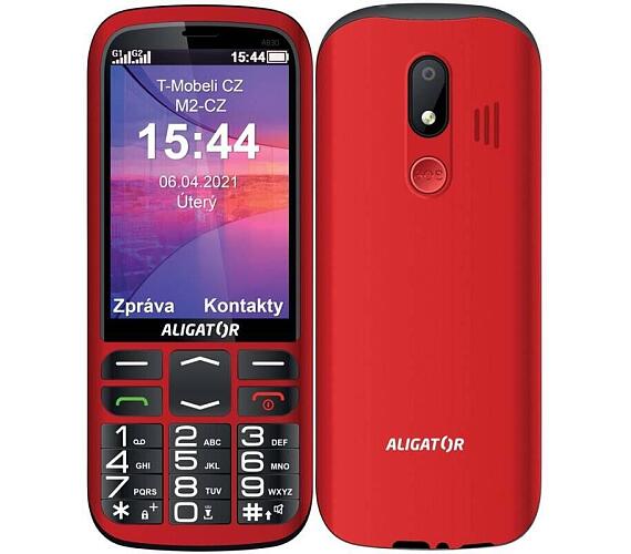 ALIGATOR A830 Senior erven + nabjec stojnek