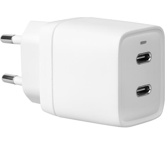 Avacom HomePRO 2 síťová nabíječka s Power Delivery 40W se dvěma USB-C výstupy (NASN-PD2X-40WW)