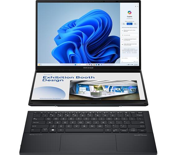 Asus ASUS Zenbook Duo 14 OLED / UX8406MA / U9-185H / 14" / 2880x1800 / T / 32GB / 2TB SSD/Arc Xe/W11P/Gray/2R (UX8406MA-OLED086X) + DOPRAVA ZDARMA