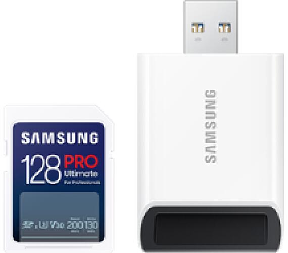 Samsung SDXC 128GB PRO ULTIMATE + USB adaptér (MB-SY128SB/WW)