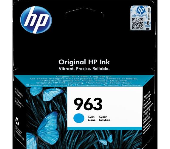 HP Inc. HP 963 Cyan Original Ink Cartridge (700 pages) (3JA23AE)