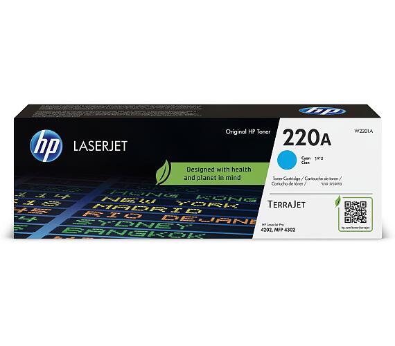 HP Inc. HP 220A Cyan Original LaserJet Toner Cartridge (1,800 pages) (W2201A)