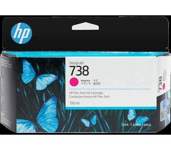 HP Inc. HP 738 300-ml Magenta DesignJet Ink Cartridge (676M7A) + DOPRAVA ZDARMA