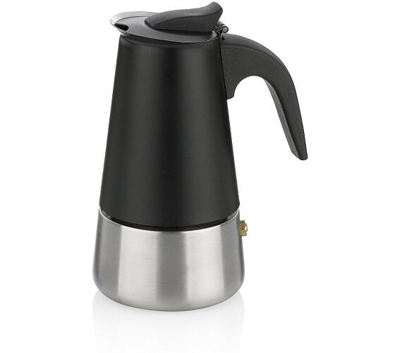 Kela Konvice na espresso Ferrara nerez černá 17,0 cm 9,0 cm 200,0 ml KL-10898
