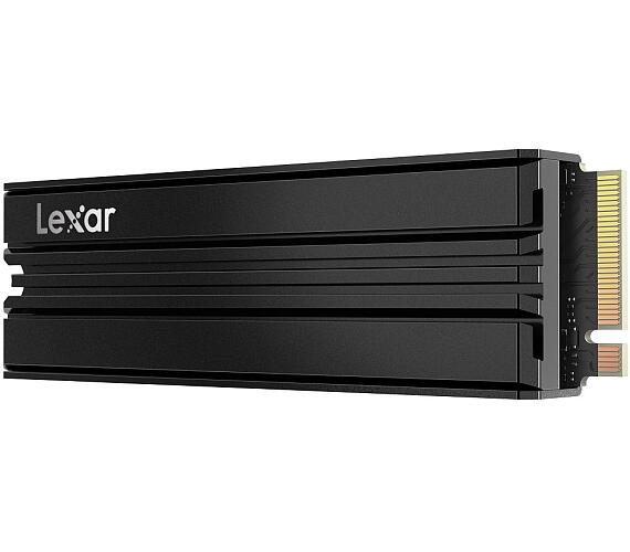 Lexar SSD NM790 PCle Gen4 M.2 NVMe - 4TB (čtení/zápis: 7400/6500MB/s) - Heatsink (LNM790X004T-RN9NG)