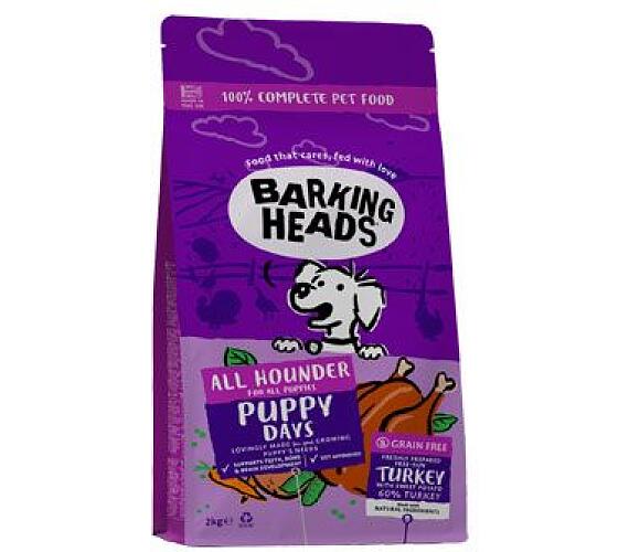 Barking Heads All Hounder Puppy Days Turkey 2kg
