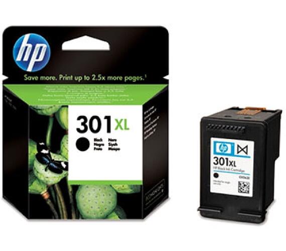 HP Inc. HP 301XL Black Ink Cart + DOPRAVA ZDARMA