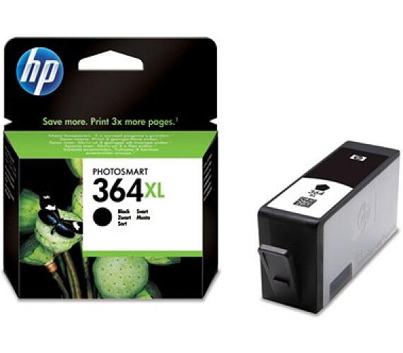 HP Inc. HP 364XL High Yield Black Original Ink Cartridge (550 pages) blister (CN684EE#301) + DOPRAVA ZDARMA