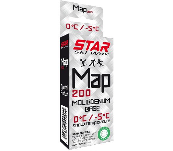 Star Ski Wax Map 200 Molibdenum base 60g