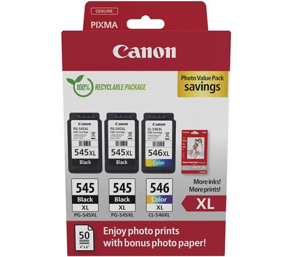 Canon cartridge PG-545XLx2/CL-546XL PVP (8286B015) + DOPRAVA ZDARMA