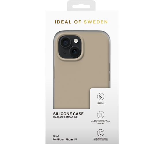 iDeal of Sweden pro iPhone 15 Beige