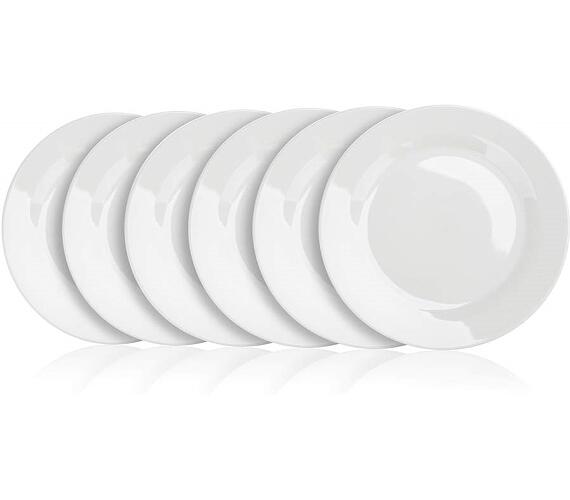 Banquet Sada mělkých porcelánových talířů BASIC 24 cm