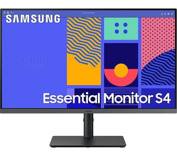 Samsung Essential S4 / S432GC / 27" / IPS / FHD / 100Hz / 4ms / Black / 3R (LS27C432GAUXEN)
