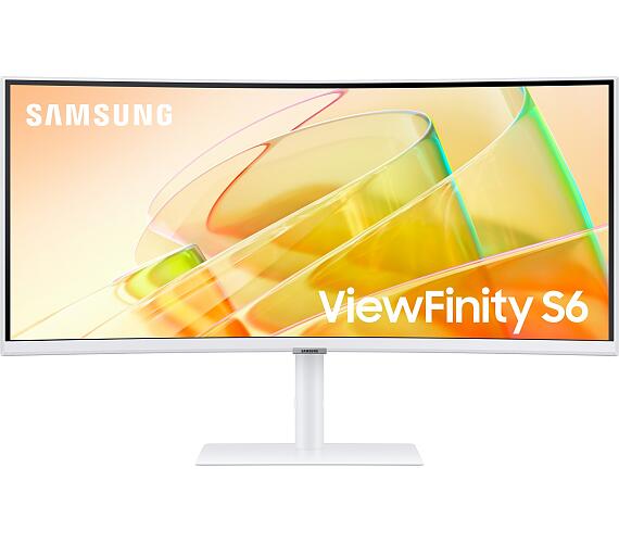 Samsung ViewFinity S6 / S65TC / 34" / VA / 3440x1440 / 100Hz / 5ms / White / 2R (LS34C650TAUXEN) + DOPRAVA ZDARMA