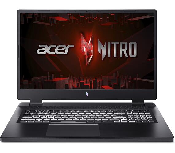 Acer Nitro 17 / AN17-41 / R5-7535HS / 17,3" / QHD / 16GB / 1TB SSD/RTX 4050/bez OS/Black/2R (NH.QL1EC.005)