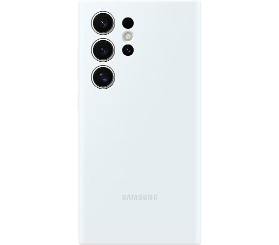 Samsung Silikonový zadní kryt S24 Ultra White (EF-PS928TWEGWW)