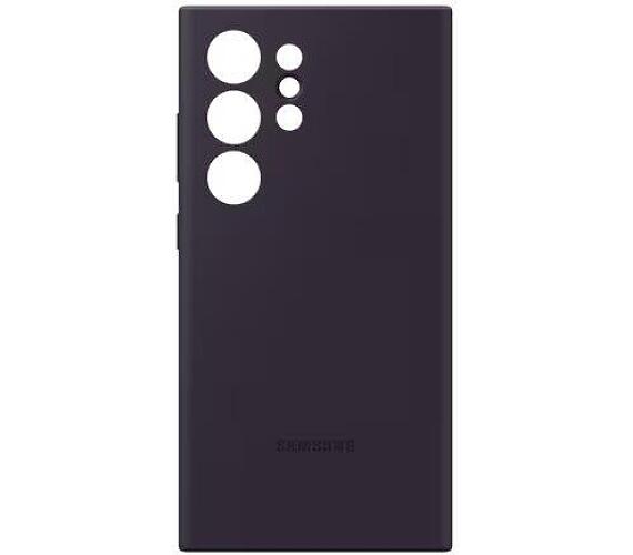 Samsung Silikonový zadní kryt S24 Ultra Dark Violet (EF-PS928TEEGWW)