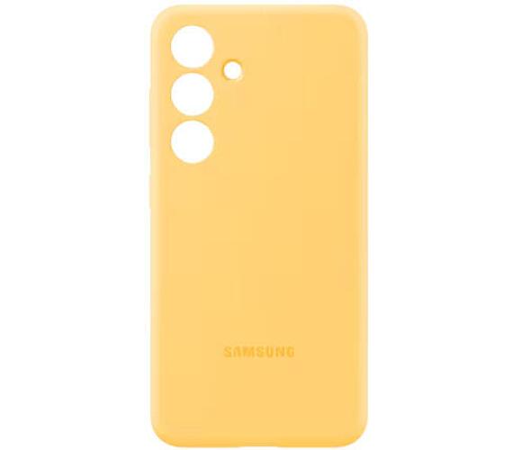 Samsung Silikonový zadní kryt S24 Yellow (EF-PS921TYEGWW)