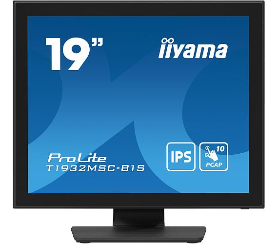 IIYAMA 19" iiyama T1932MSC-B1S:IPS,SXGA,PCAP,HDMI,DP