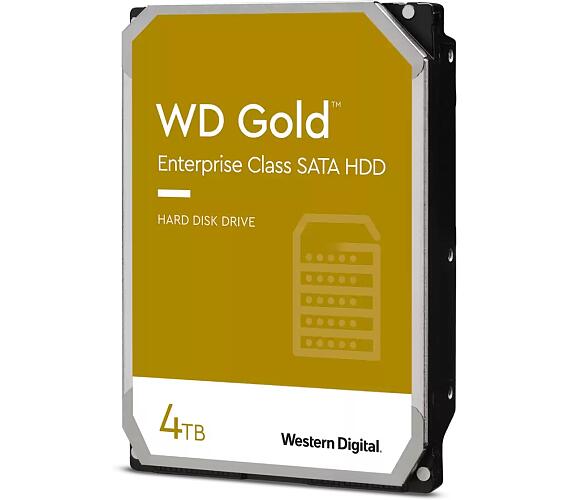 Western Digital WD Gold / 4TB / HDD / 3.5" / SATA / 7200 RPM/5R (WD4004FRYZ) + DOPRAVA ZDARMA