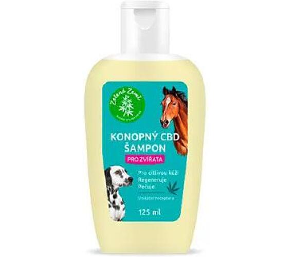 Zelená Země CBD šampon pro zvířata 125ml